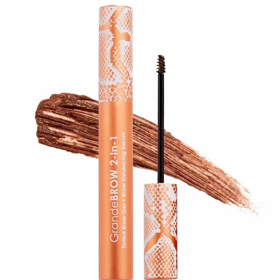 * Eyebrows | Grande Cosmetics Grandebrow 2-In-1 Tinted Brow Gel + Brow Enhancing Serum