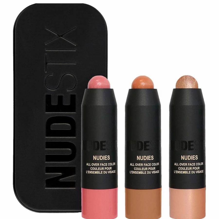 * Makeup Sets | Nudestix Mini Nudies Roses 'N Honey Nudes 3Pc Kit