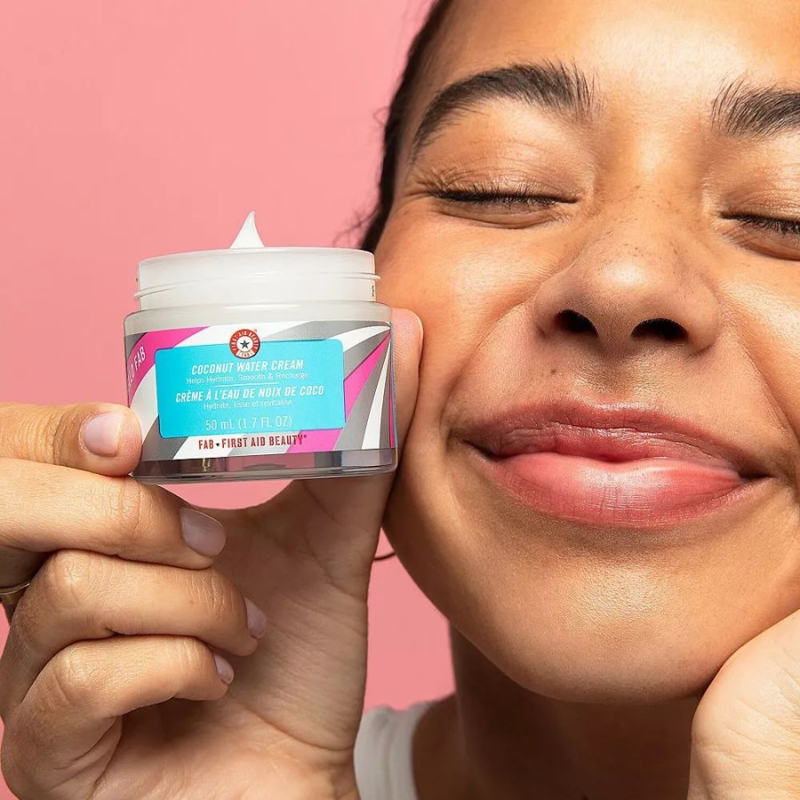 * Moisturizers | First Aid Beauty Hello Fab Coconut Water Cream