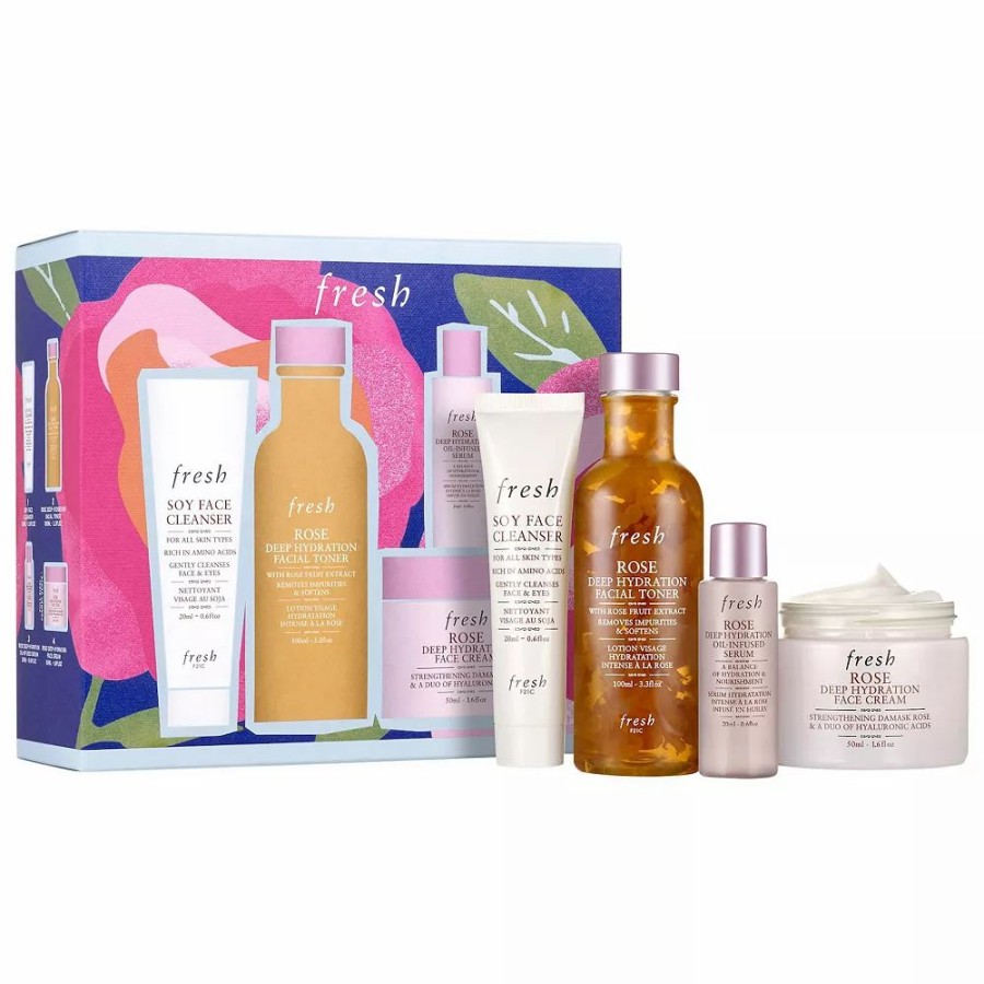 * Treatments | Fresh Rose Deep Hydration Routine Value Set