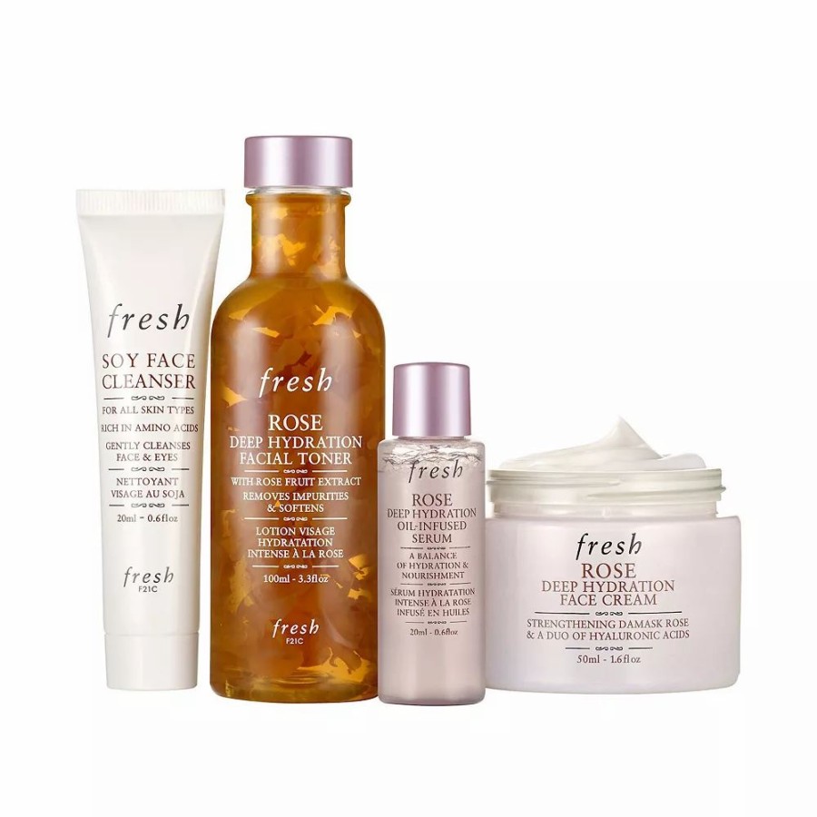 * Treatments | Fresh Rose Deep Hydration Routine Value Set