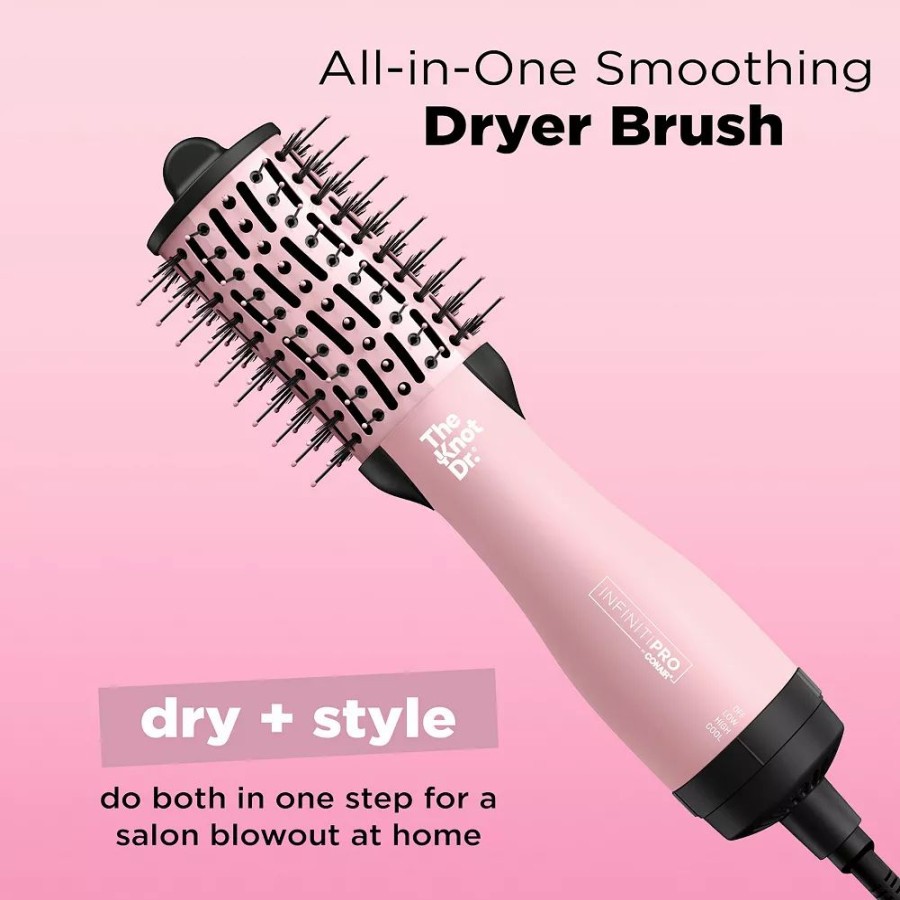 * Hair Brushes & Combs | Conair Infinitipro All-In-One Mini Oval Dryer Brush