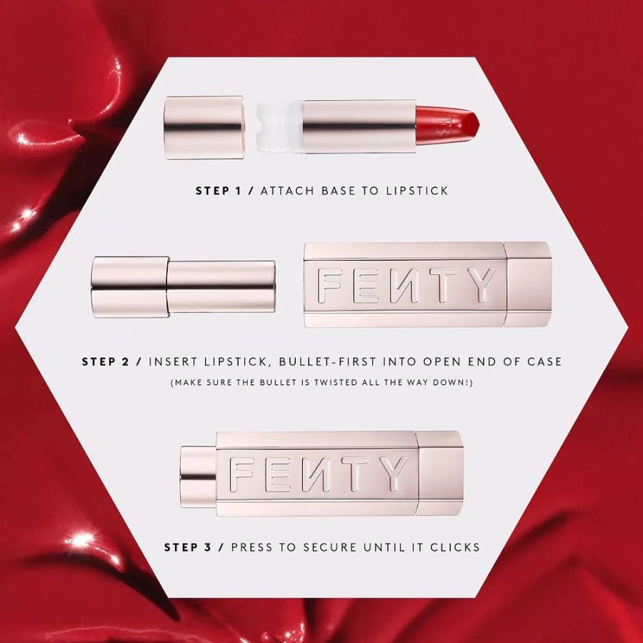 * Lipstick | Fenty Beauty By Rihanna Fenty Icon The Case Semi-Matte Refillable Lipstick