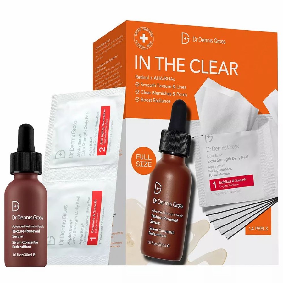 * Skincare Sets | Dr. Dennis Gross Skincare In The Clear Retinol + Aha/Bha Set