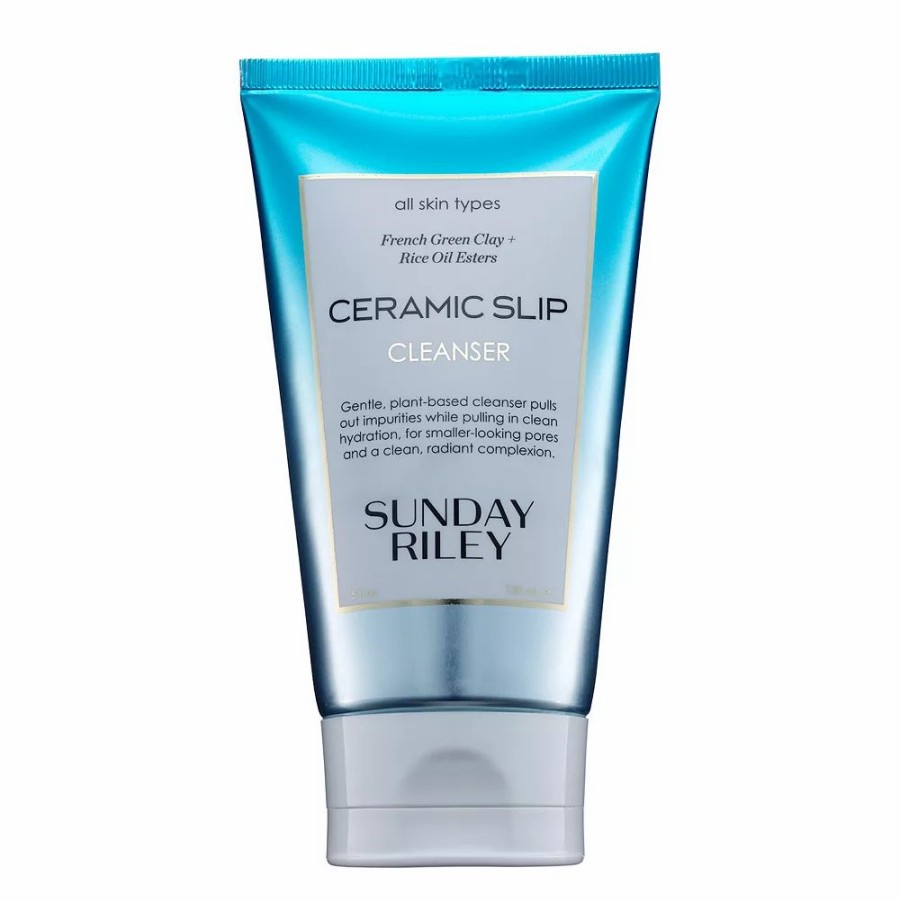 * Cleansers | Sunday Riley Ceramic Slip French Green Clay Cleanser