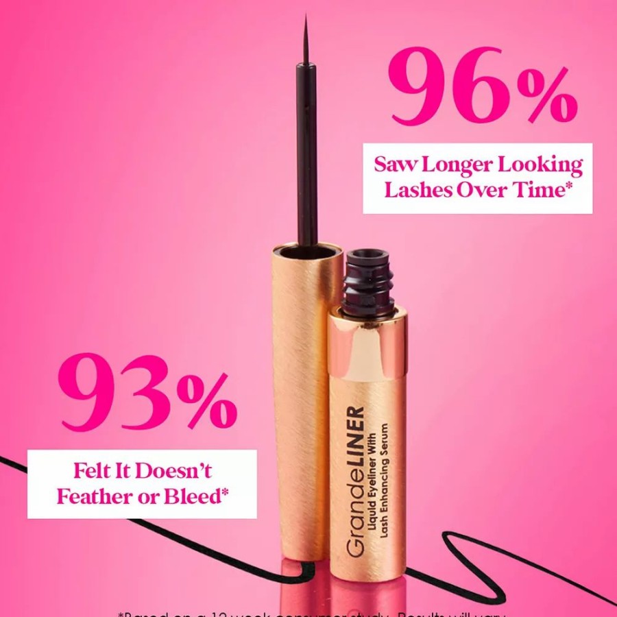 * Eyeliner | Grande Cosmetics Grandeliner Liquid Eyeliner With Lash Enhancing Serum