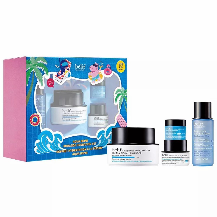 * Skincare Sets | Belif Aqua Bomb Poolside Hydration Set