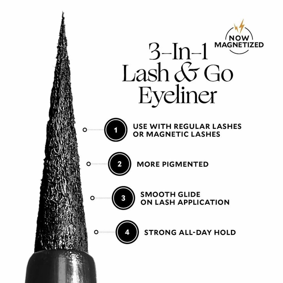 * Eyeliner | Velour Lashes Lash & Go Eyeliner 3-In-1 Eyeliner + Magnetic Lash Adhesive