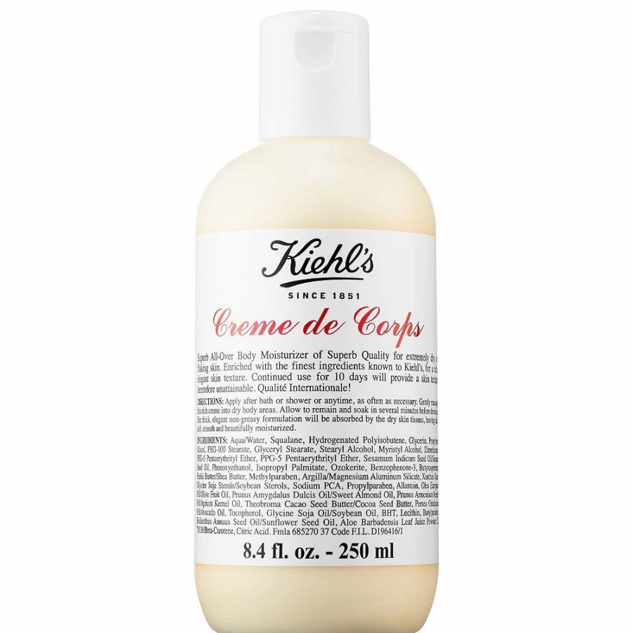 * Body & Hand Lotion | Kiehl'S Since 1851 Creme De Corps Hydrating Body Lotion With Squalane