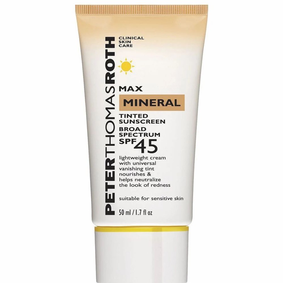 * Sunscreen | Peter Thomas Roth Max Mineral Tinted Sunscreen Broad Spectrum Spf 45