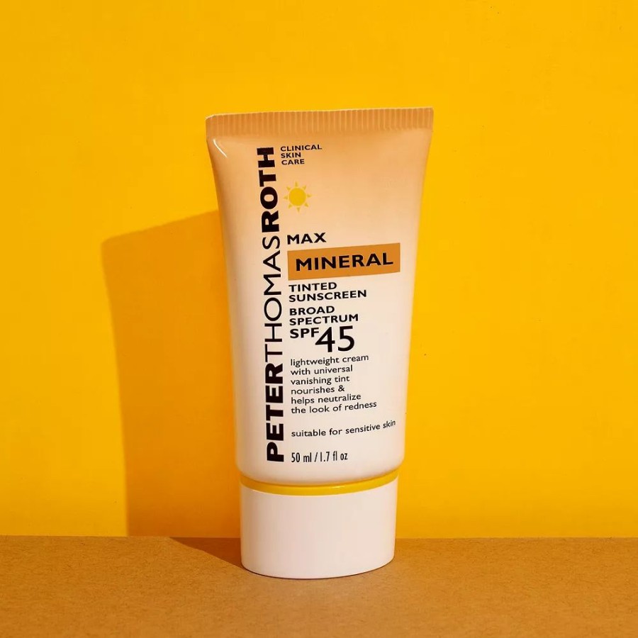 * Sunscreen | Peter Thomas Roth Max Mineral Tinted Sunscreen Broad Spectrum Spf 45