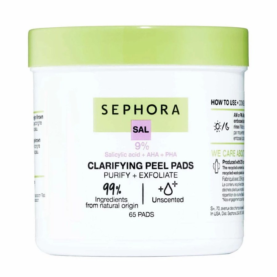 * Cleansers | Sephora Collection Clarifying Peel Pads Purify + Exfoliate