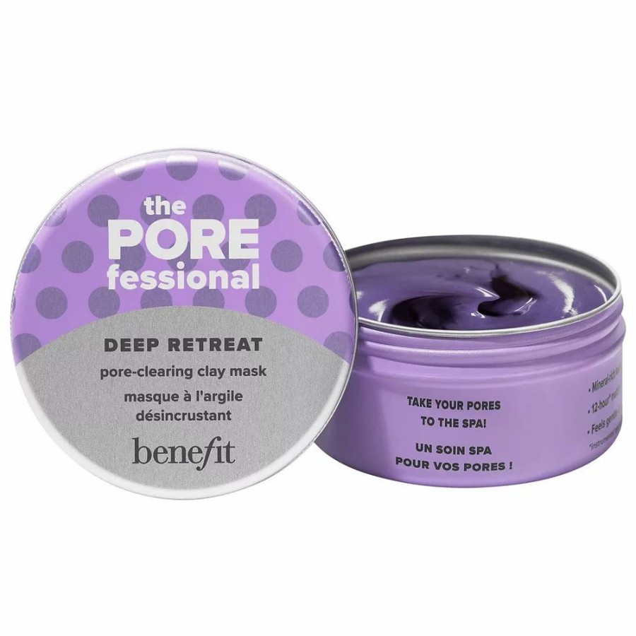 * Face Masks | Benefit Cosmetics The Porefessional Deep Retreat Pore-Clearing Clay Mask