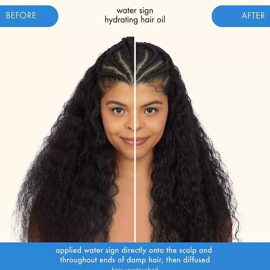 * Hair Treatments | Amika Water Sign Hydrating Hair Oil With Hyaluronic Acid