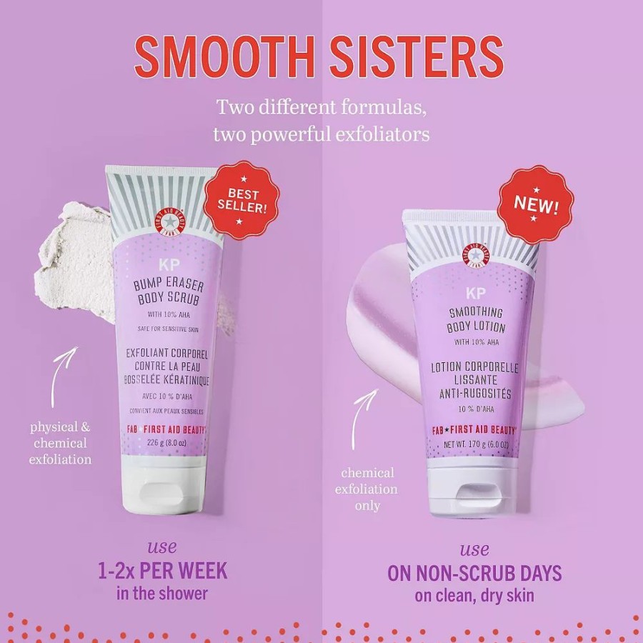 * Body & Hand Lotion | First Aid Beauty Kp Smoothing Body Lotion With 10% Aha