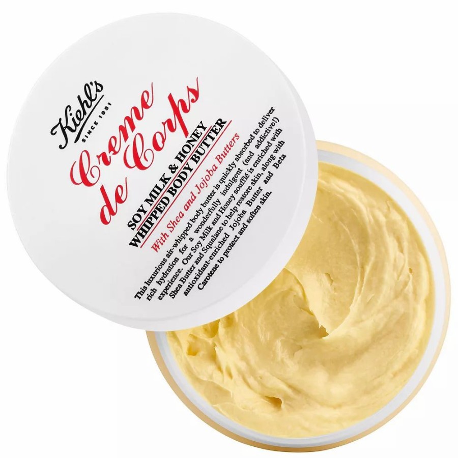 * Body Cream | Kiehl'S Since 1851 Creme De Corps Soy Milk & Honey Whipped Body Butter