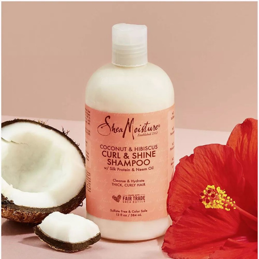 * Shampoo | Sheamoisture Coconut & Hibiscus Curl & Shine Shampoo