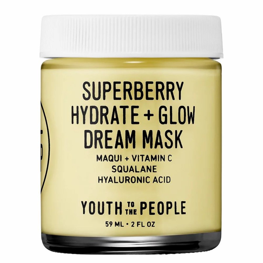 * Masks | Youth To The People Superberry Hydrate + Glow Dream Night Mask With Vitamin C