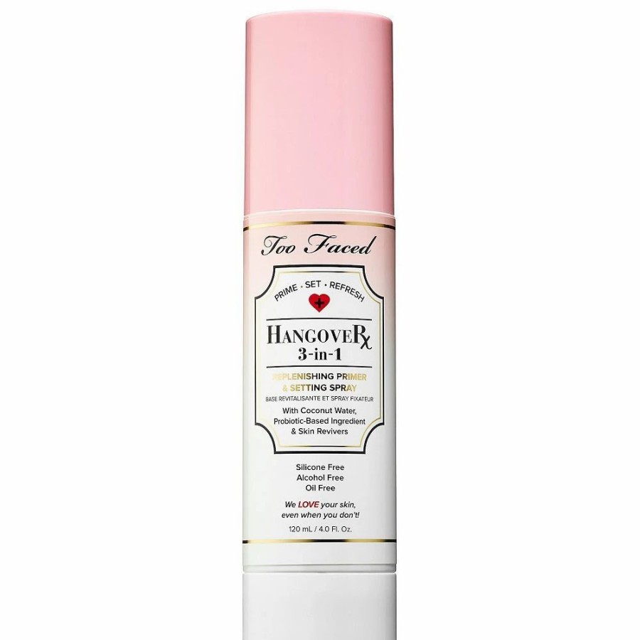 * Powder & Setting Spray | Too Faced Hangover 3-In-1 Replenishing Primer & Setting Spray