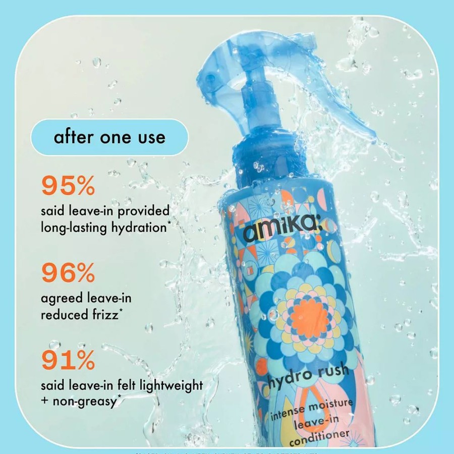 * Conditioner | Amika Hydro Rush Intense Moisture Leave-In Conditioner With Hyaluronic Acid