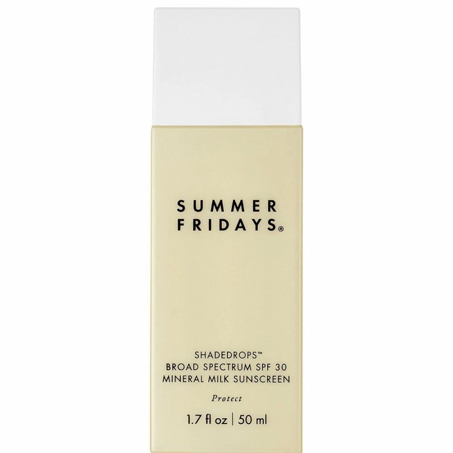 * Sunscreen | Summer Fridays Shadedrops Broad Spectrum Spf 30 Mineral Milk Sunscreen