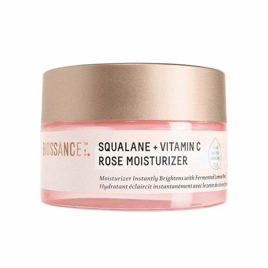 * Moisturizers | Biossance Squalane + Vitamin C Rose Brightening Moisturizer