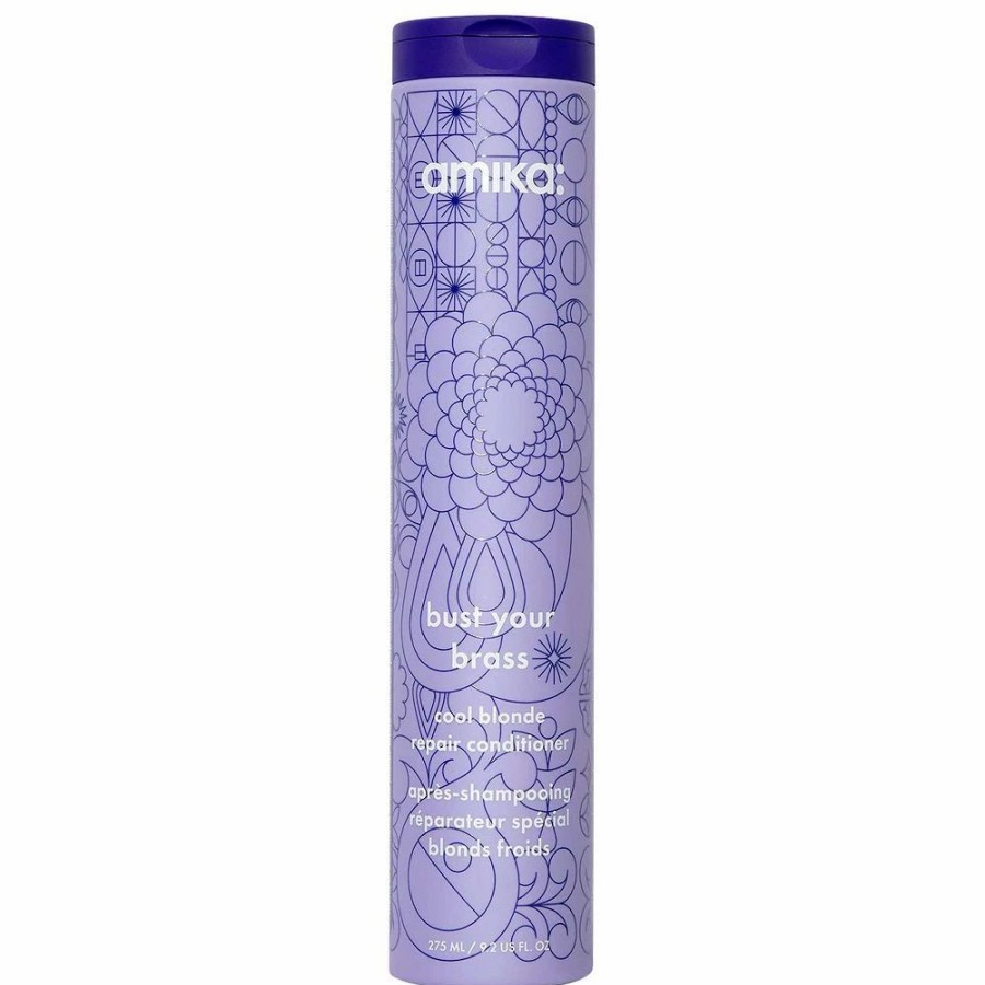 * Conditioner | Amika Bust Your Brass Blonde Purple Conditioner